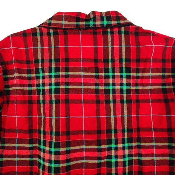 Wondershop NWT Women's Pajama Set Red Plaid Size  M - Picture 7 of 16